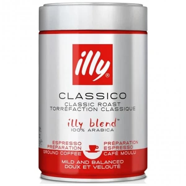 Café molido clásico ILLY, lata 250 g - 0.25 kg - Imagen del producto en Findit