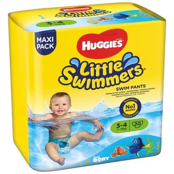 Pañales Little Swimmers talla 3-4, 20 unidades - 20 ud - Imagen del producto en Findit