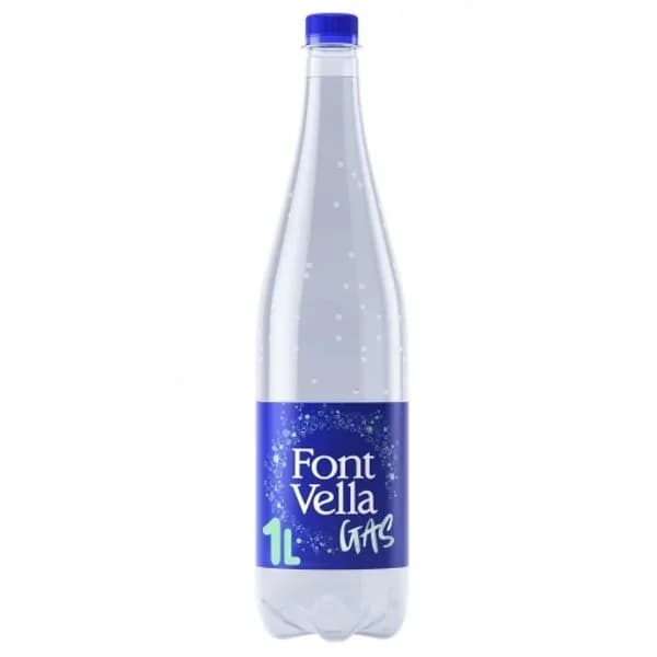 Agua mineral con gas Font Vella  1 l. - 6 l - Imagen del producto en Findit