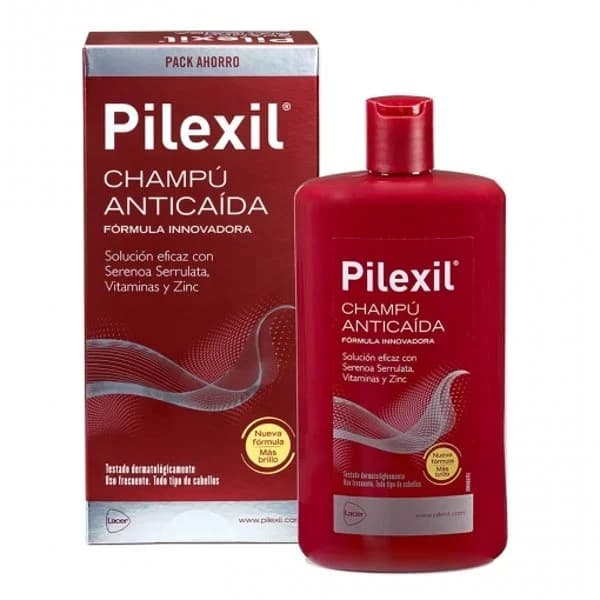 Champú anticaida PILEXIL, bote 500 ml - 0.5 l - Imagen del producto en Findit