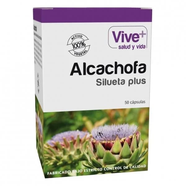 Alcachofa en cápsulas Vive+ 50 ud. - 50 ud - Imagen del producto en Findit