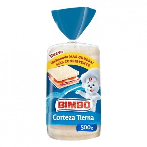 Pan de molde con corteza tierna Bimbo 460 g. - 0.45 kg - Imagen del producto en Findit