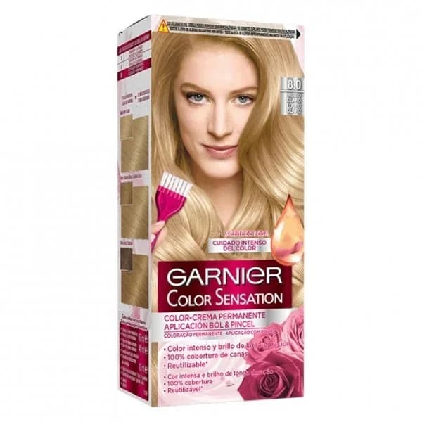 Coloración Permanente nº 8 Rubio Luminoso Garnier Color Sensation 1 ud. - 1 ud - Imagen del producto en Findit