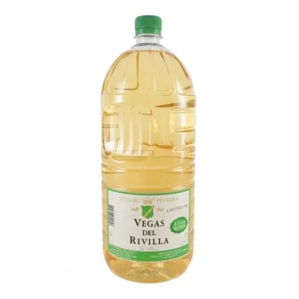 Vino blanco de mesa Vegas del Rivilla botella 2 l. - 2.01 l - Imagen del producto en Findit