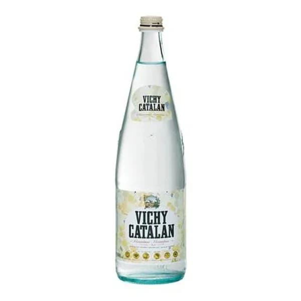 Agua mineral con gas VICHY CATALAN, botella 1 litro - 1 l - Imagen del producto en Findit
