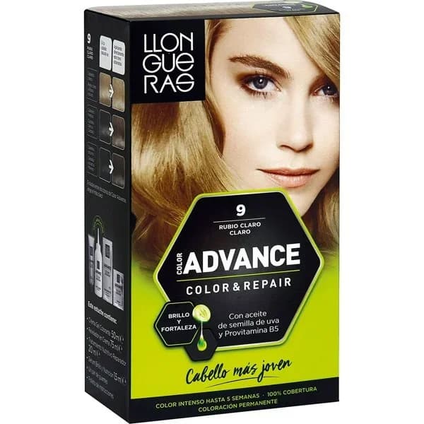 Tinte cabello rubio claro claro 9 - 1 ud - Imagen del producto en Findit