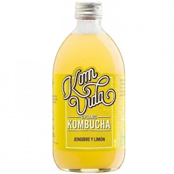 Kombucha jengibre y limón 750 ml - 0.75 l - Imagen del producto en Findit