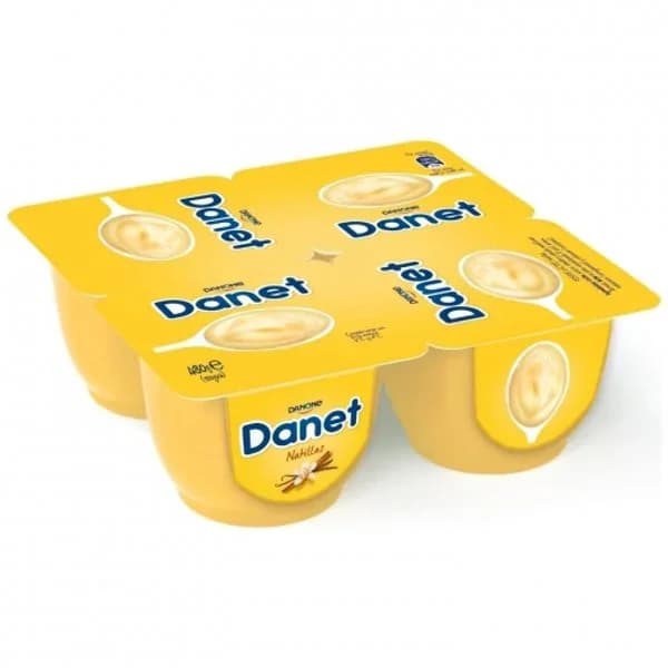 Natillas Danet Vainilla 4UD - 0.48 kg - Imagen del producto en Findit
