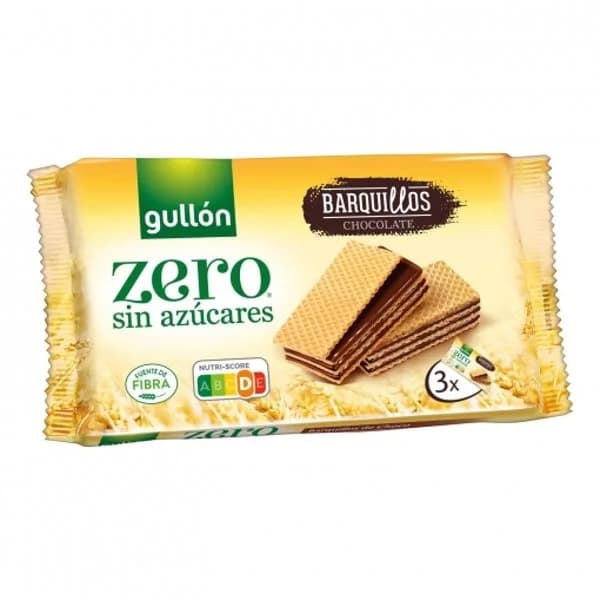 Barquillo Relleno de Chocolate Zero 180G - 0.17 kg - Imagen del producto en Findit