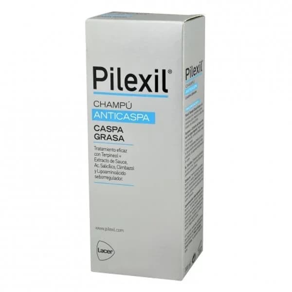 Champú anticaspa caspa grasa Pilexil 300 ml. - 0.3 l - Imagen del producto en Findit