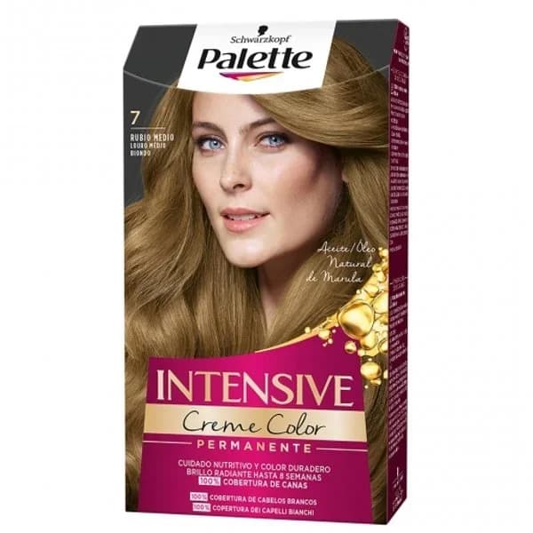 Tinte rubio medio nº7 Palette caja 1 unidad - 1 ud - Imagen del producto en Findit