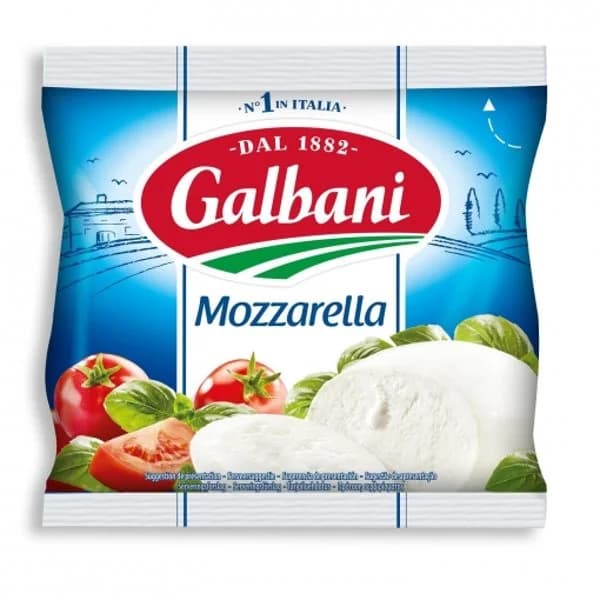 Queso mozzarella Italiana Galbani 125 g. - 0.13 kg - Imagen del producto en Findit