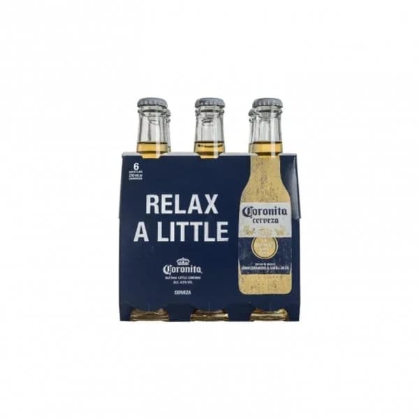 Cerveza Coronita pack de 6 botellas de 21 cl. - 1.26 l - Imagen del producto en Findit