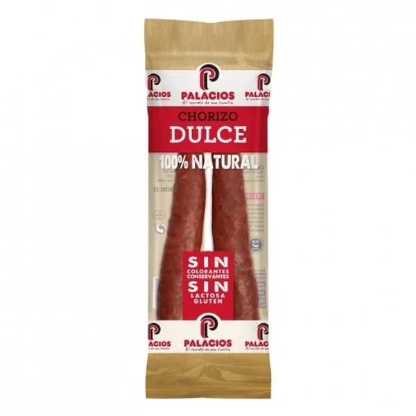Chorizo dulce Palacios bolsa 250 g - 0.25 kg - Imagen del producto en Findit