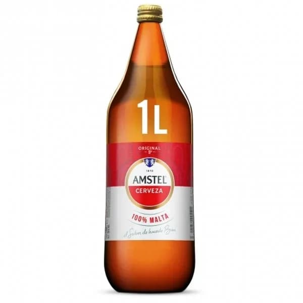 Cerveza Amstel botella 1 l. - 1 l - Imagen del producto en Findit