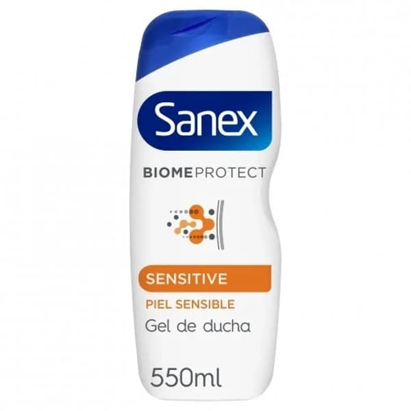 Gel de ducha cuidado experto + Sensitive Sanex 600 ml. - 0.6 l - Imagen del producto en Findit