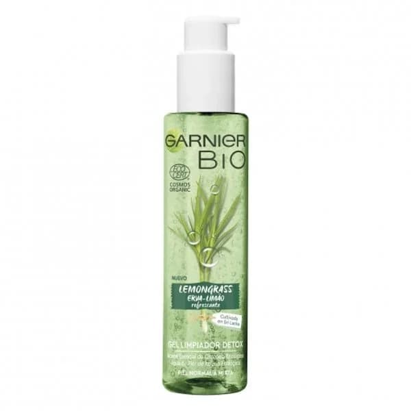 Gel limpiador con Lemongrass GARNIER BIO, dosificador 150 ml - 1 ud - Imagen del producto en Findit