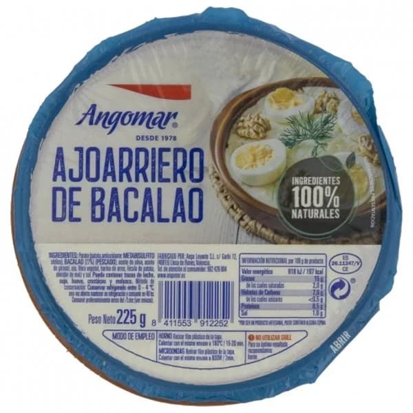 Ajoarriero de Bacalao - 0.22 kg - Imagen del producto en Findit