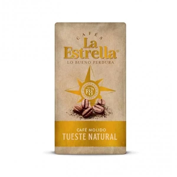 Café molido natural La Estrella 250 g. - 0.25 kg - Imagen del producto en Findit