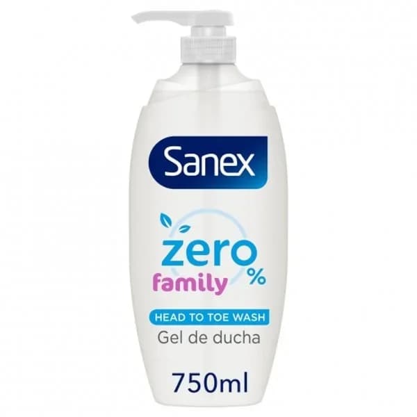 Gel family neutro SANEX, dosificador 750 ml - 0.75 l - Imagen del producto en Findit