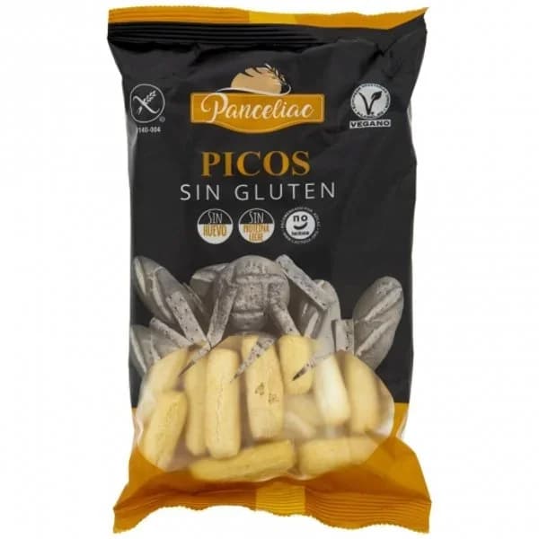Picos artesanos Panceliac sin gluten y sin lactosa 100 g. - 0.1 kg - Imagen del producto en Findit