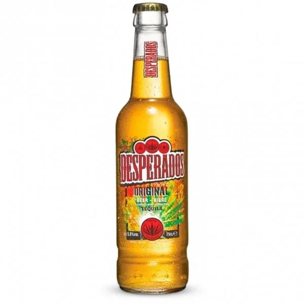 Cerveza Desperados con tequila botella 33 cl. - 0.33 l - Imagen del producto en Findit
