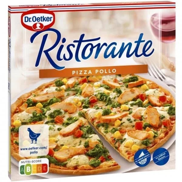 Pizza de pollo Ristorante Dr. Oetker 355 g - 0.35 kg - Imagen del producto en Findit