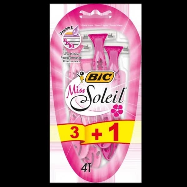 Maquinillas desechables Miss Soleil Bic 3 ud. - 1.01 ud - Imagen del producto en Findit