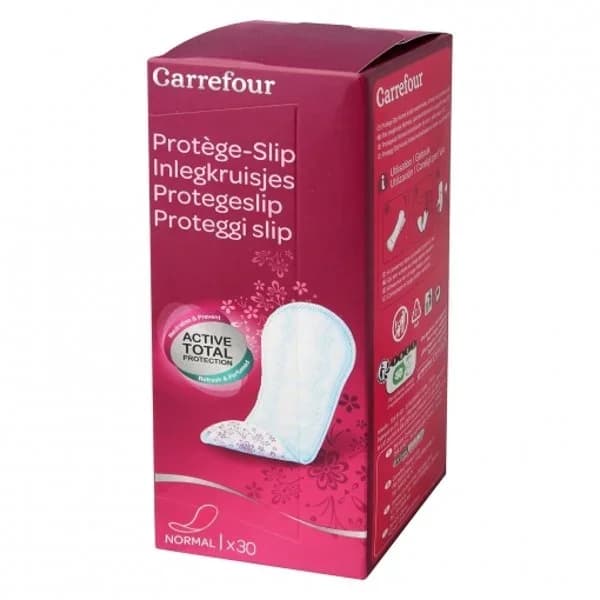 Protegeslip normal Carrefour 30 ud. - 29.17 ud - Imagen del producto en Findit