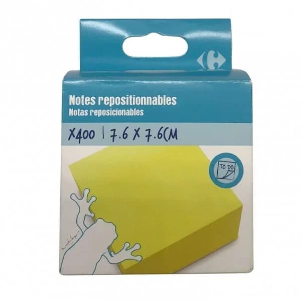 400 Notas adhesivas 76X76 - 359 ud - Imagen del producto en Findit