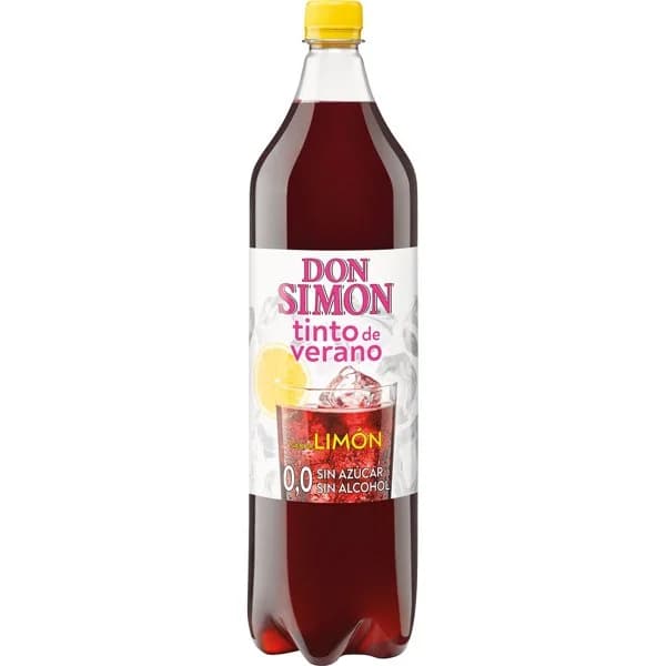 Tinto de Verano Limón 0,0%Azúcar 0,0%Alcohol - 1.5 l - Imagen del producto en Findit