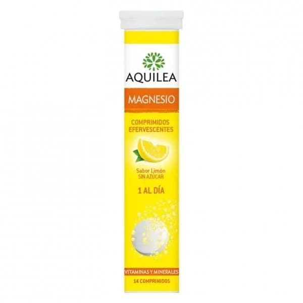 Magnesio en comprimidos efervescentes Aquilea 14 comprimidos. - 1 ud - Imagen del producto en Findit