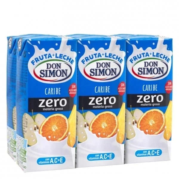 Bebida Multifruta Funciona Caribe 6 x 200ML - 1.2 l - Imagen del producto en Findit