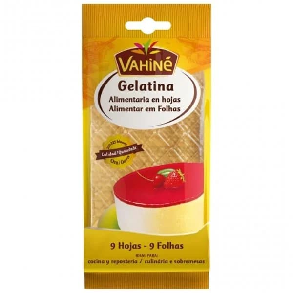 Gelatina en hojas 9 unidades - 1 ud - Imagen del producto en Findit