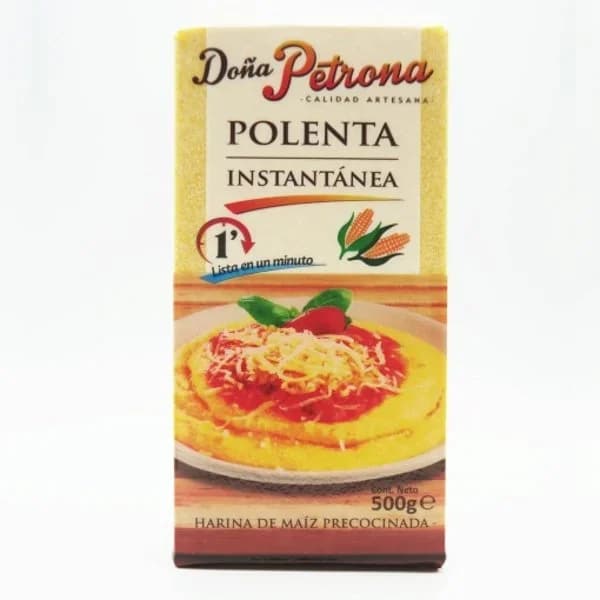 Polenta precocida DOÑA PETRONA, caja 500 g - 0.5 kg - Imagen del producto en Findit
