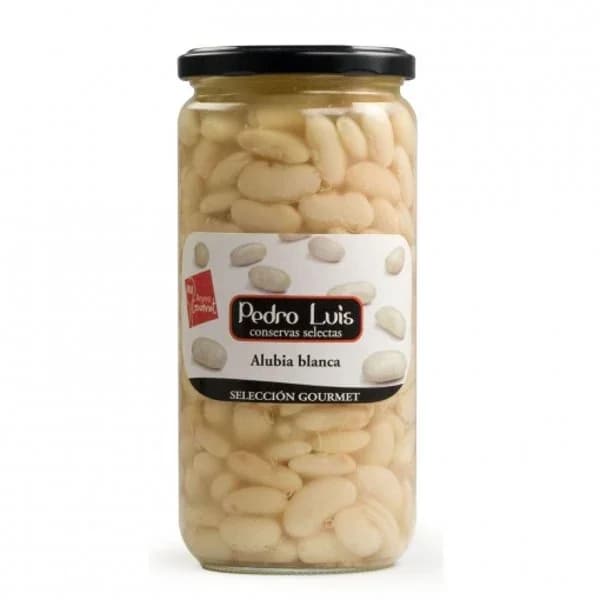 Alubia blanca natural PEDRO LUIS, frasco 500 g - 0.5 kg - Imagen del producto en Findit