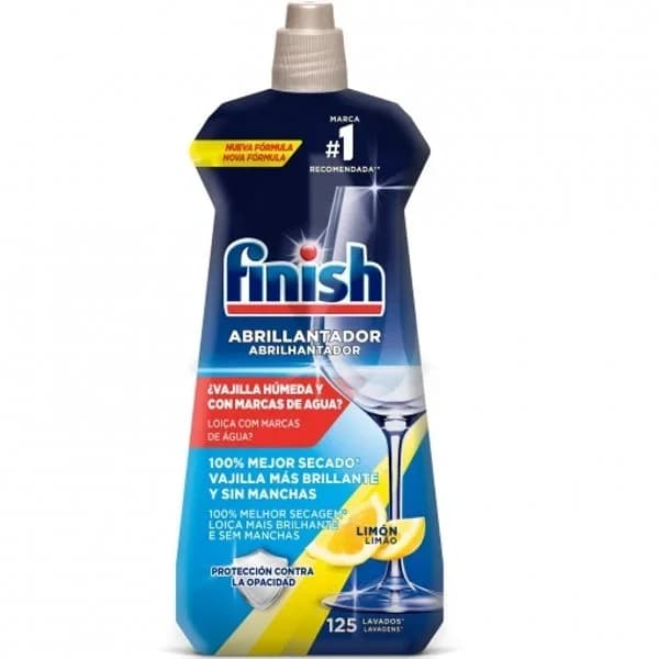 Abrillantador para lavavajillas aroma limón Finish Powerball 500 ml. - 0.5 l - Imagen del producto en Findit