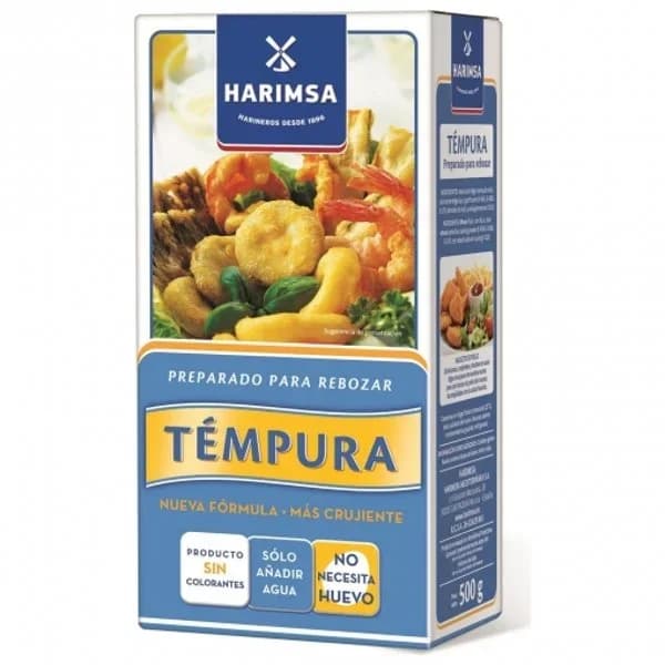 Preparado para Rebozar Tempura Sin Huevo - 0.5 kg - Imagen del producto en Findit
