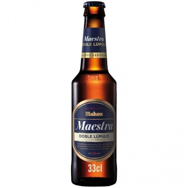 Cerveza Doble Lúpulo Maestra Botellín 330ML - 0.33 l - Imagen del producto en Findit