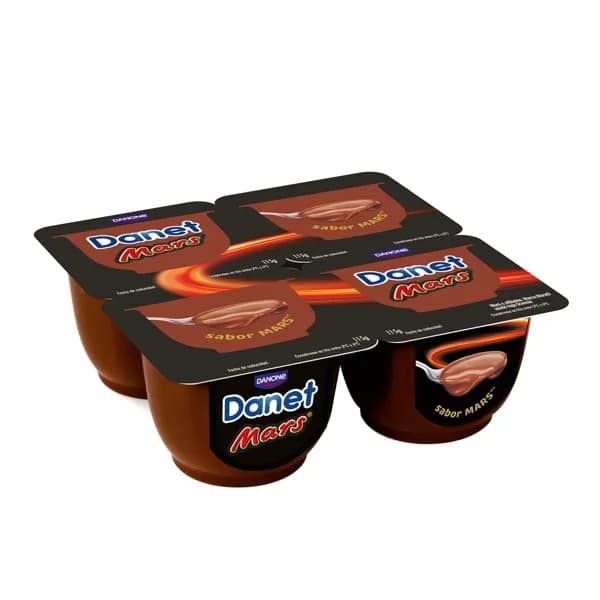 Postre Danet Mars Chocolate 4UD - 0.46 kg - Imagen del producto en Findit