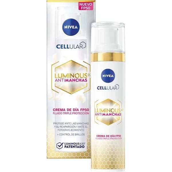Crema facial luminous antimanchas SPF50, 40 ml - 0.64 ud - Imagen del producto en Findit