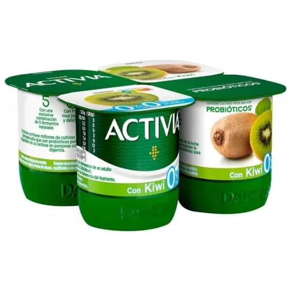 Activia 00% con Kiwi Bífidus Desnatado P-4 - 0.48 kg - Imagen del producto en Findit