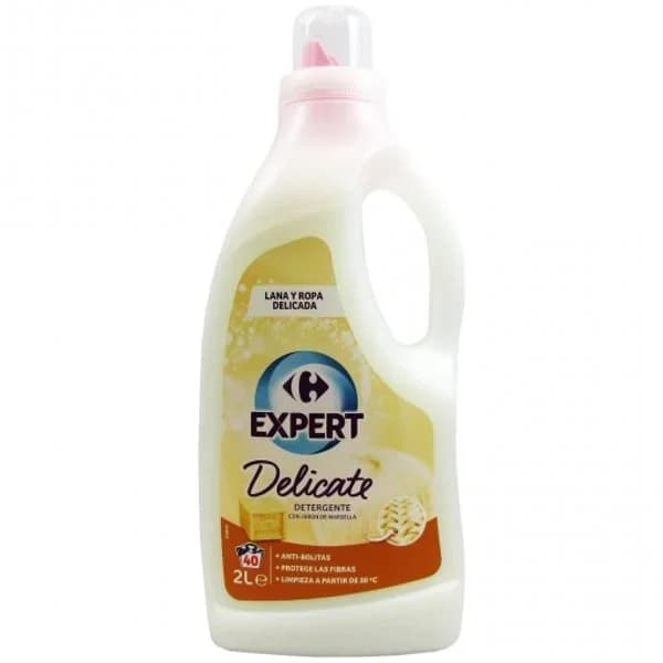 Detergente liquido delicate con jabón de Marsella Carrefour Expert 40 lavados. - 1 ud - Imagen del producto en Findit