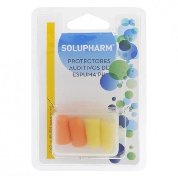 Protectores auditivos de espuma Solupharm 4 ud. - 2.01 ud - Imagen del producto en Findit
