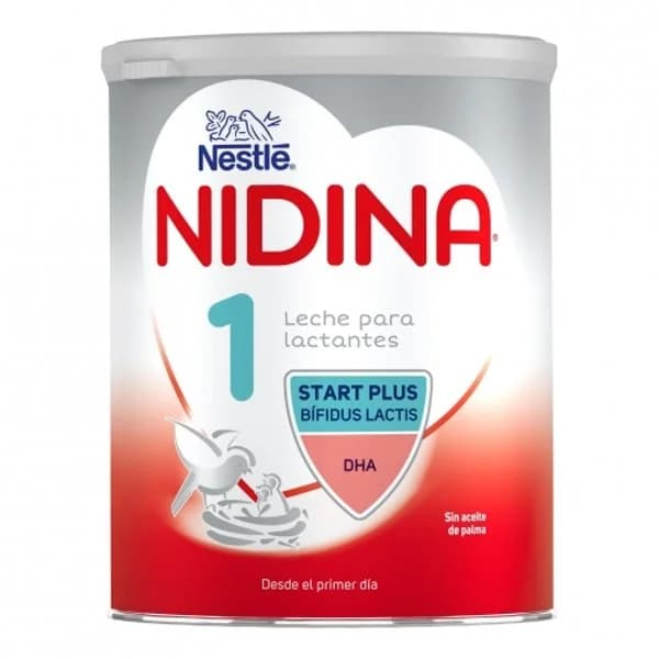 Leche infantil para lactantes en polvo Nestlé Nidina 1 lata 800 g. - 0.8 ud - Imagen del producto en Findit