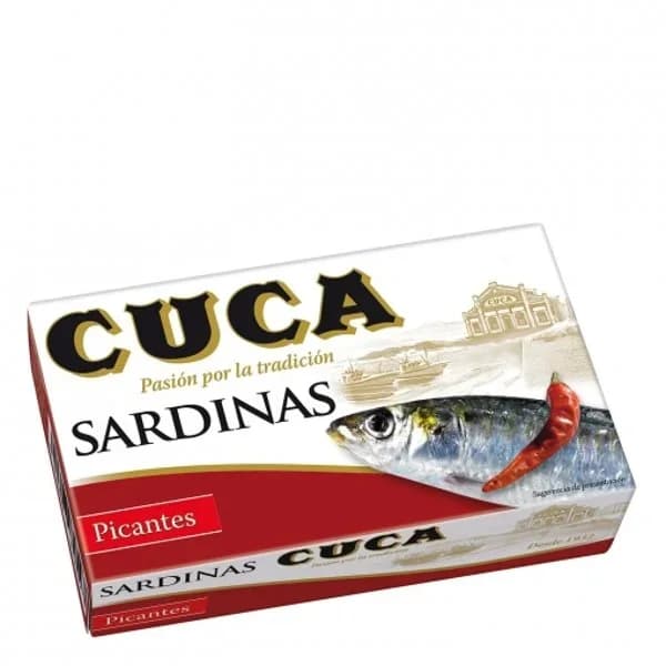 Sardina en salsa picante CUCA, lata 120 g - 0.09 kg - Imagen del producto en Findit
