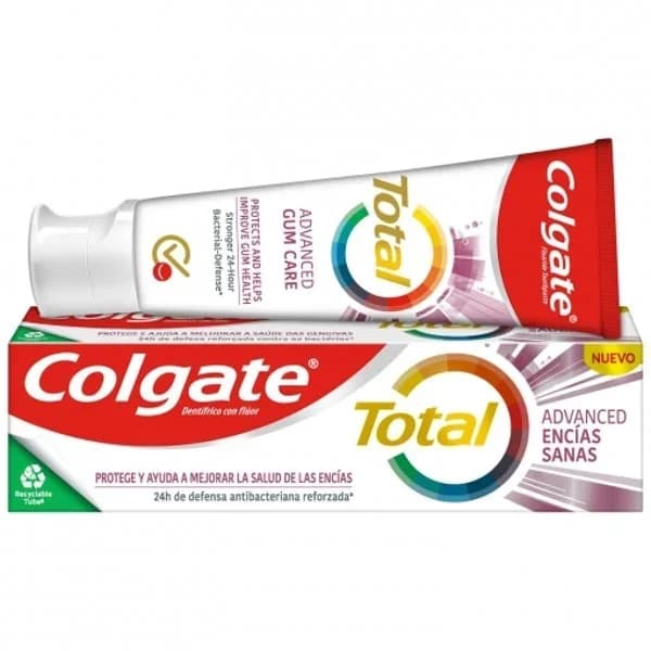 Pasta de dientes Colgate Total Prevención Activa y Cuidado de Encías tubo 75 ml - 0.08 l - Imagen del producto en Findit