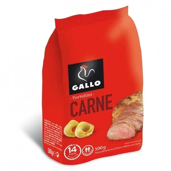 Tortellini de carne al huevo Gallo 500 g. - 0.5 kg - Imagen del producto en Findit