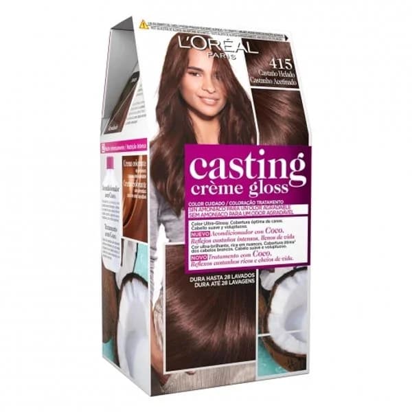 Tinte Coloracion Permanente Castaño Helado 415 - 1 ud - Imagen del producto en Findit