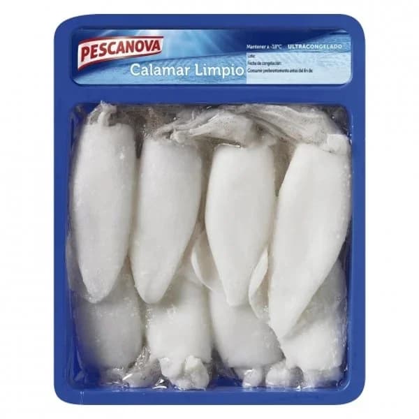 Calamar limpio congelado 400 g - 0.4 kg - Imagen del producto en Findit